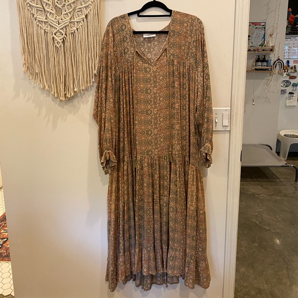 CJLA boho maxi dress